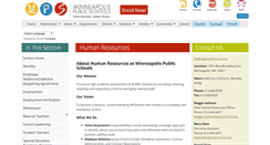 Desktop Screenshot of humanresources.up.mpsedu.org