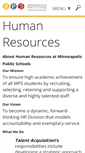 Mobile Screenshot of humanresources.up.mpsedu.org
