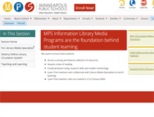 Tablet Screenshot of media.up.mpsedu.org
